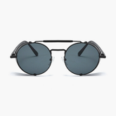 Trevor Round Full frame Punk Metal Sunglasses